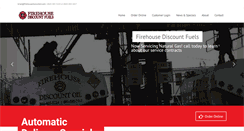 Desktop Screenshot of firehousediscountfuel.com